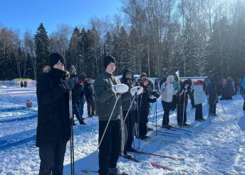 Команда центра «Милосердие» вышла на старт «Лыжни Обнинска — 2026»