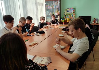 В центре Милосердие прошла командно-ролевая игра  «Школа пяти стихий» с Евгенией Корнеевой