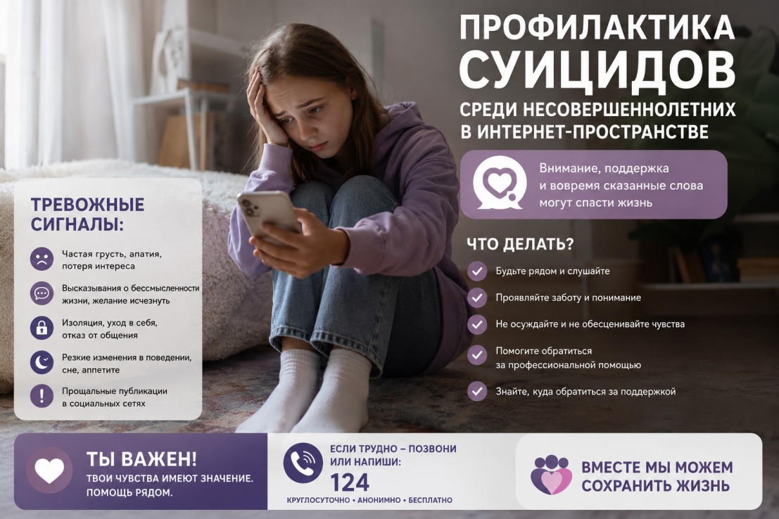 профилактика суицида в интернет-пространстве